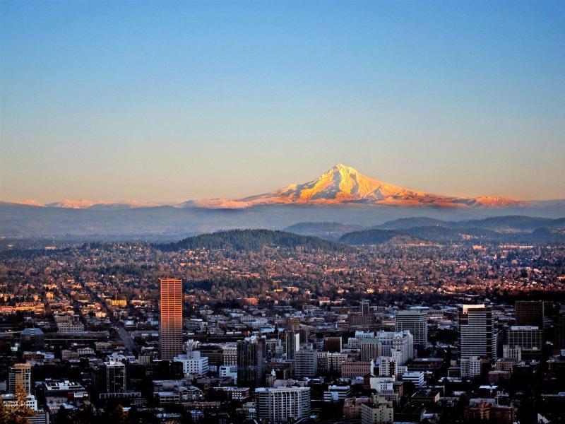 Sheraton Portland Airport Hotel Esterno foto